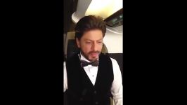 SRK after winning Screen Award 2014