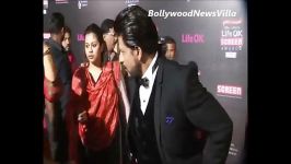 Shahrukh Khan Red Carpet of LIFE OK SCREEN AWARDS 2014