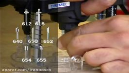 Dremel® Router Bits  Example Of Use