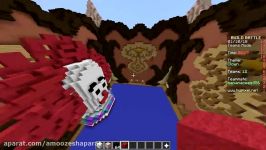 DOUBLE LEGENDARY SCARY CLOWN Minecraft Build Battle