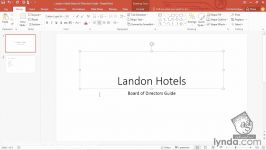 آموزش PowerPoint  ساخت یک Presentation در پاورپوینت