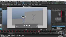 آموزش انیمیشن در Maya  مستقیم اصلاحات Graph Editor