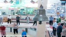 تشکر حق پرست حسین خردمند در زورخانه شهید شبانی