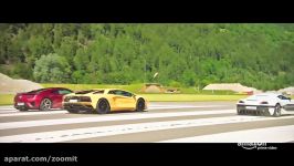 درگ ریمک کانسپت وان Aventador NSX Rimac