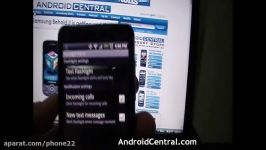 Flashlight Alerts app on the HTC Evo