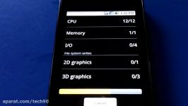 Samsung Galaxy Prevail benchmark tests