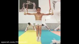 8 Year Old Kid Doing FULL PLANCHE IRON CROSS