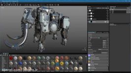 آموزش نرم افزار Allegorithmic Substance Painter