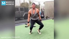 EXPLOSIVE WORKOUT MONSTER  Ryan Rynosaurusflex Tremaine  Muscle Madness