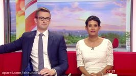 Naga Munchetty Tight Short Dress. News Clip. 20170617