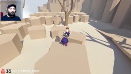 لایو بازی بامزه Human Fall Flat پارت 1