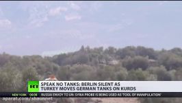 شام کے عوام کے خلاف جرمن امریکی ٹینک کا استعمال