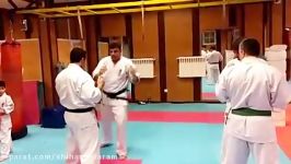 تمرین کیوکوشین کاراته Shihan Delaram Kyokushin