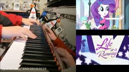 MLP Equestria Girls  Life is a Runway Advanced Piano Cover