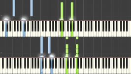 Shine Like Rainbows Piano Duo My Little Pony  Synthesia