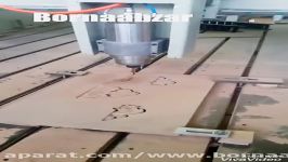 فرز cnc حجاری منبت سنگ دو هد