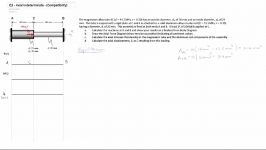 Axial Indeterminate Compatibility  Part I