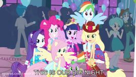This is Our Big Night with reprise With Lyrics  My Little Pony Equestria Gi