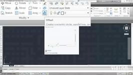 دستور offset در نرم افزار اتوکد
