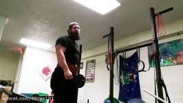 Building Muscle with Kettlebells Heavy One Arm Kettlebell Long Cycle Training