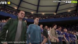 مقایسه گیم پلی فیفا پس 18  FIFA 18 vs PES 2018