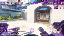 Shanghai Dragons vs Los Angeles Gladiators Map 3 Ilios  OWL S1 Stage 1 Week 1