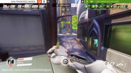 San Francisco Shock vs Los Angeles Valiant Map 4 Numbani  OWL S1 Stage 1 Week 1