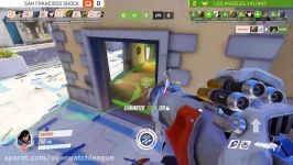 San Francisco Shock vs Los Angeles Valiant Map 3 Ilios  OWL S1 Stage 1 Week 1