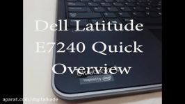 معرفی لپتاپ دل Dell latitude e7240