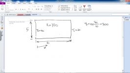 ANSYS  Lesson 03 1D Heat Transfer with Heat Generation