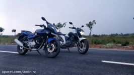 2017 Yamaha Fz25 VS pulsar 220F  drag race