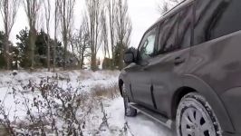 Mitsubishi Pajero IV in Snow Test By Osons4x4mag