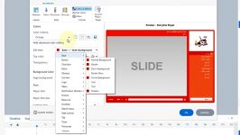 تنظیمات بخش صفحه نمایش در استوری لاین