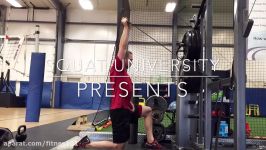 External Rotation Press For Overhead Stability