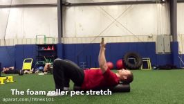 The Foam Roller Pec Stretch By Squat University