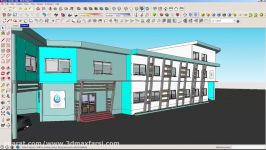 Change the Styles in Sketchup آموزش اسکچاپ