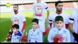 ادای احترام به شهدای آتش نشان حادثه سانچی پرسپولیس  گسترش فولاد 