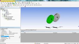 Gear mate Ansys Static Simulation plite