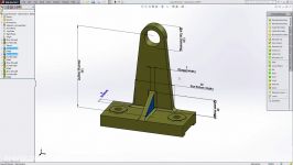 FEA Optimization of a Solidworks Bracket with SimWIse