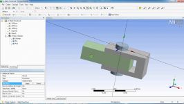 ANSYS Clamps Frictional contact analysis