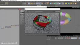 Redshift c4d Thin film