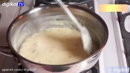 آموزش آشپزی فرنی برنج پسته