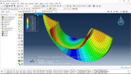 شبیه سازی آنالیز زیر مدلسازی شل سالید در آباکوس