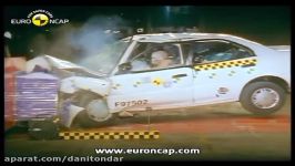 Euro NCAP  Mitsubishi Lancer  1998  Crash test