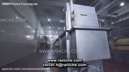 10000BPH Chicken Slaughtering Processing Line  Seimi automatic