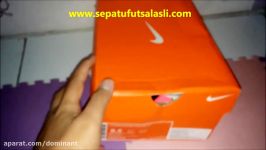 Sepatu Futsal Nike Hypervenom Phelon Crimson Volt Turf Buka Box