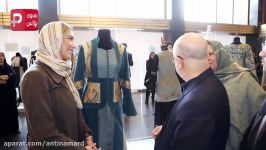 خانم بازیگر ستاره بزرگترین شوی لباس ایرانگزارشی ازافتتاحیه ششمین جشنواره مد ل