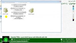 راه اندازی DHCP سرور در میکروتیک در VM