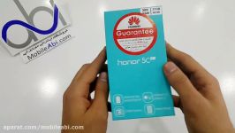 جعبه گشایی گوشی Huawei Honor 5C pro  موبایل آبی