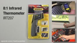 ترمومتر لیزری 320 درجه مدل IRT207 محصول Generaltools